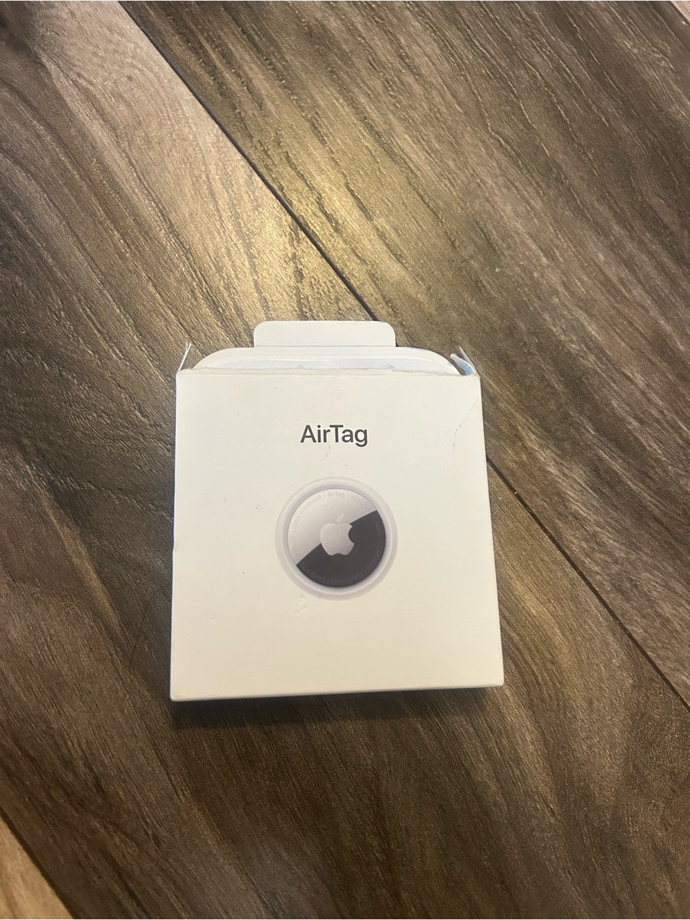 Apple AirTag - White and Silver Accent